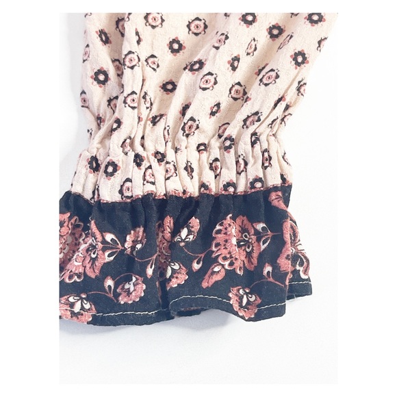 Free People Tunic floral printed blouse Size small - Picture 4 of 7